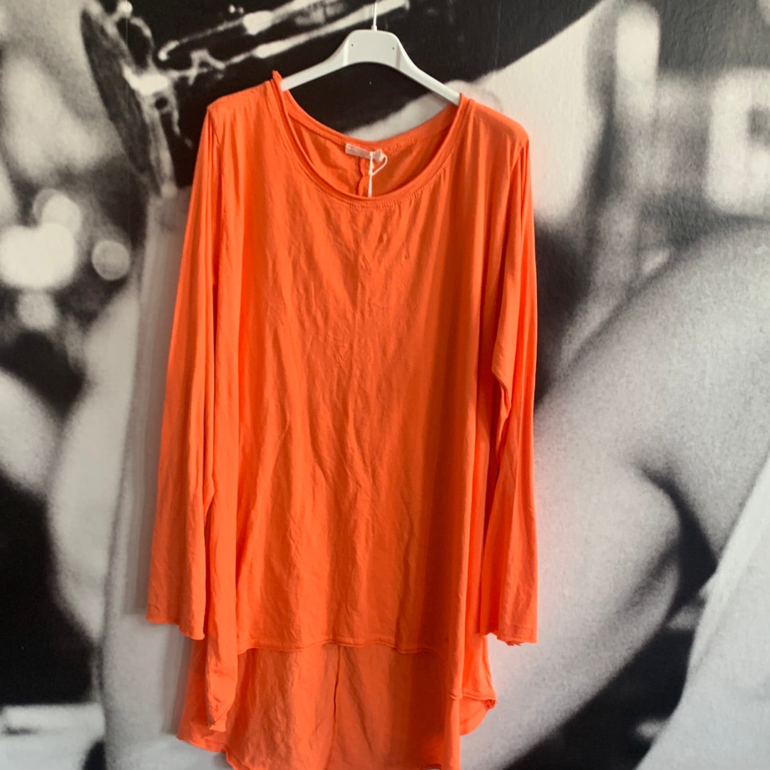 T - Shirt, Langarm ,uni
