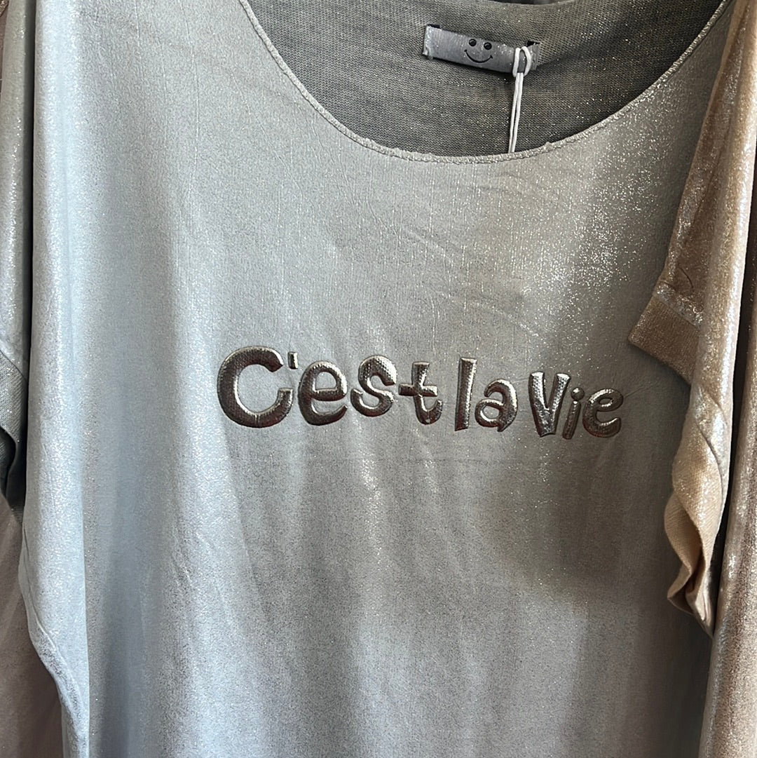 T- Shirt , C’est la vie,