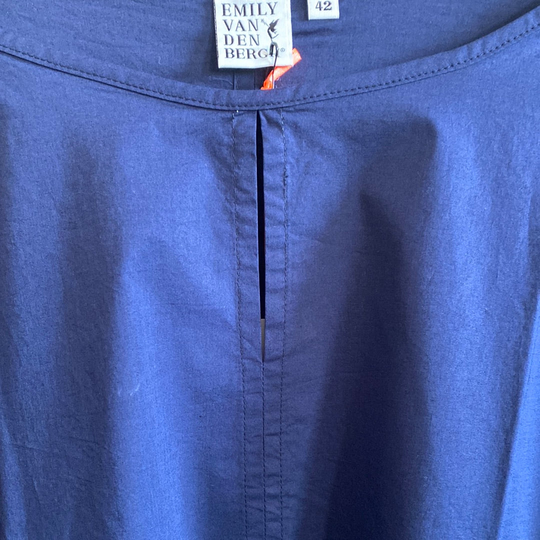 Bluse , Navy, Emily van den Bergh