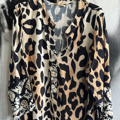 Hemdbluse, Kleid,  Mustermix