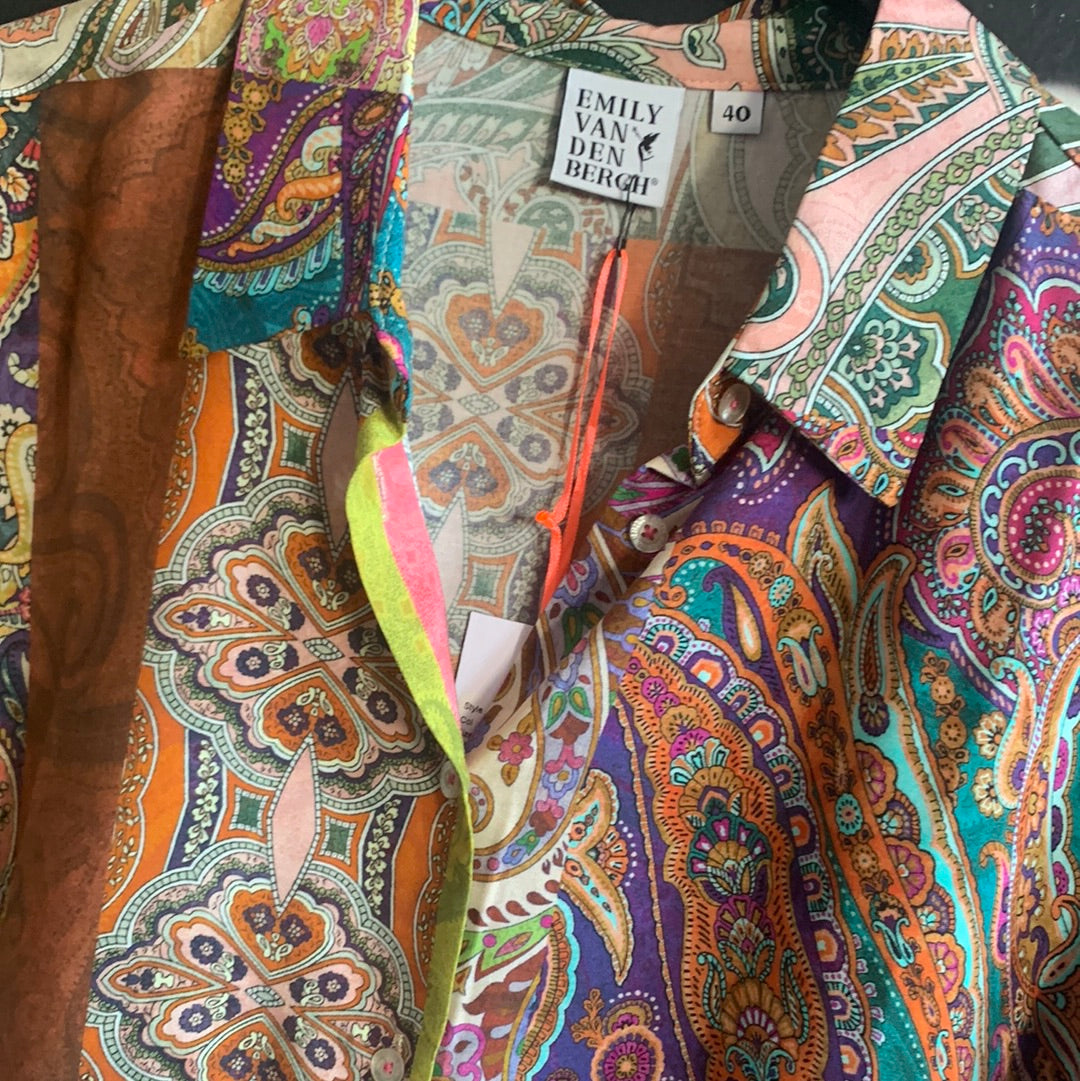 Bluse , Multicolor, Emily van den Bergh