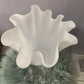 Vase , weiß