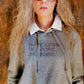 Sweat Shirt kurz, mit Aufschrift