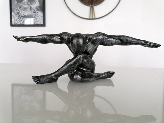 Cliffhanger Skulptur, Sportler