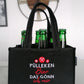 Tasche für Sixpack Bier/ Piccolo