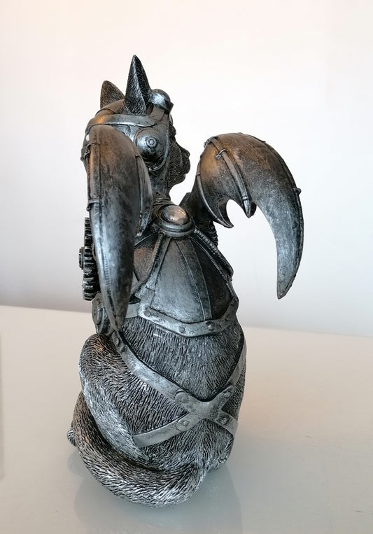 Katze " Batman " Steampunk ", Skulptur