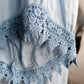 Tunika /Shirt mit Glitzer und Spitze