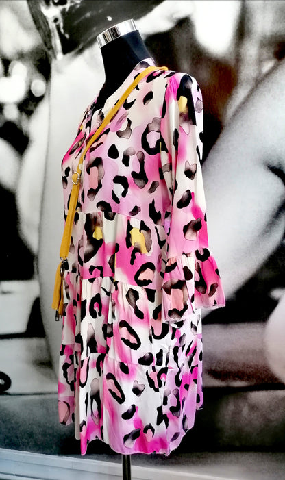 Kleid , Kleidchen, Tunika bunt