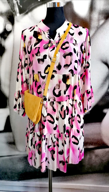 Kleid , Kleidchen, Tunika bunt
