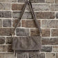 Tasche /  ( wandelbar ) Wildleder