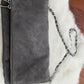 Tasche /  ( wandelbar ) Wildleder