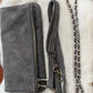 Tasche /  ( wandelbar ) Wildleder