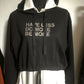 Sweat Shirt kurz, mit Aufschrift