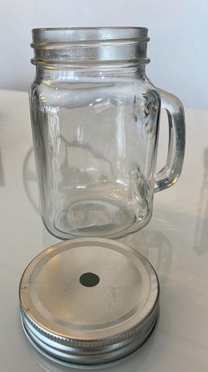 Glas / Gläser mit Schraubdeckel Set 4 Stück