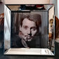 Bild mit Spiegelrahmen ,