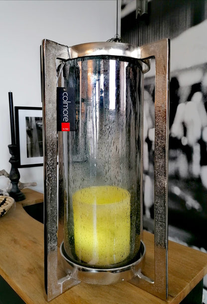 Windlicht, mit Glaszylinder,