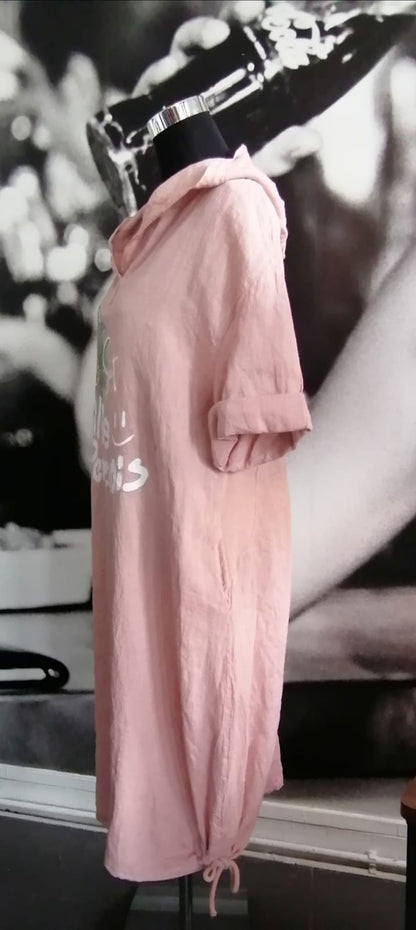 Longshirt ,Kleid, Flowers,