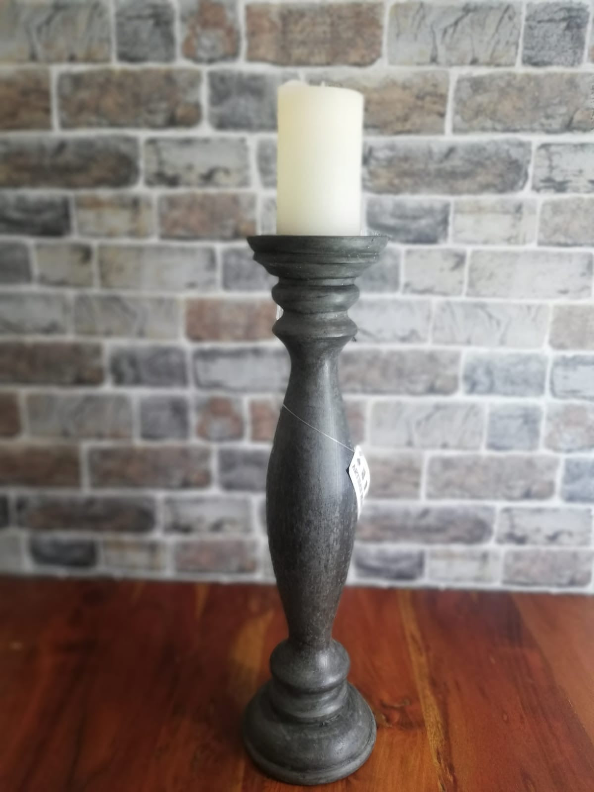 Kerzenständer Schwarz H 53 cm