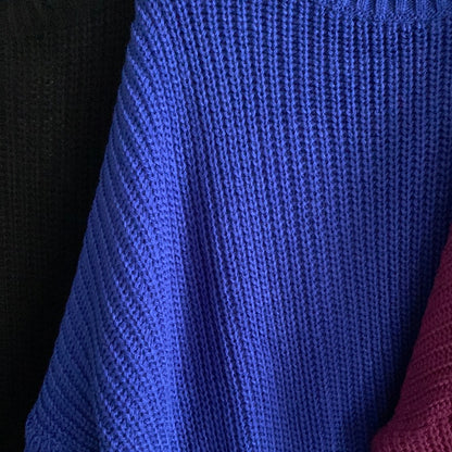 Strickpulli , in Grobstrick