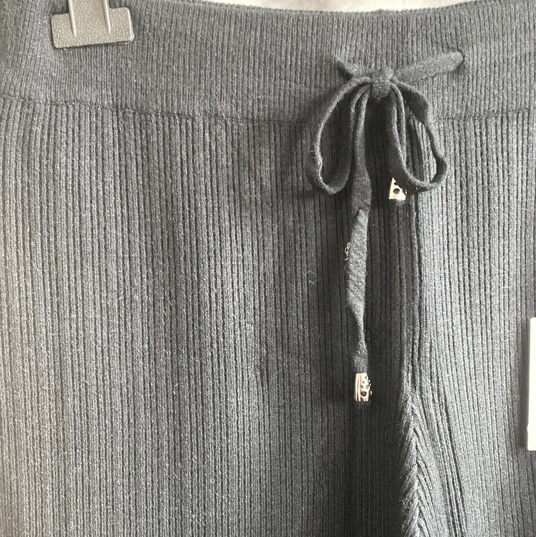 Hose , Feinstrick, leicht gerippt, Marlenestyle
