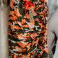 Hose Orange Carmouflage