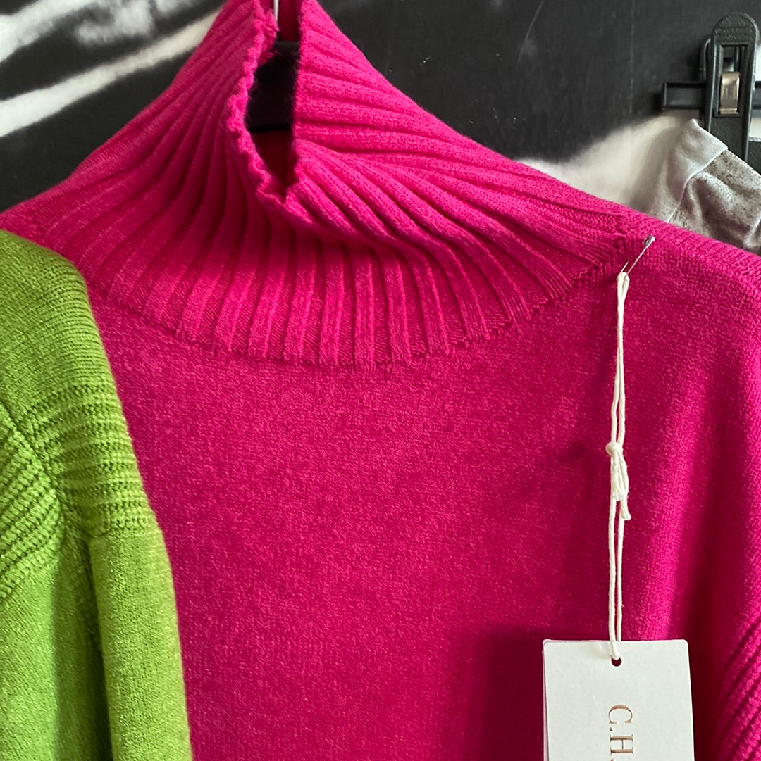 Strickpulli mit Stehbündchen