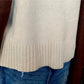Strickpulli mit Stehbündchen