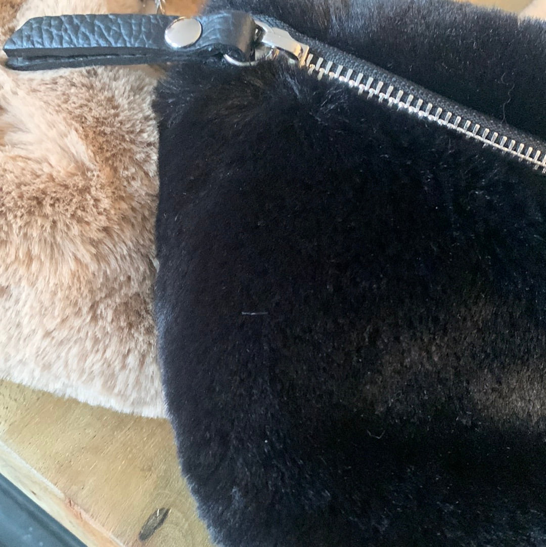 Tasche/Cross Bag, Kunstfell