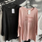 T - Shirt, Langarm , 1980 BIG