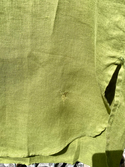 Hemdbluse, Kleid,  grün Emily van den Bergh