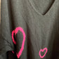Strickpulli " Herz „