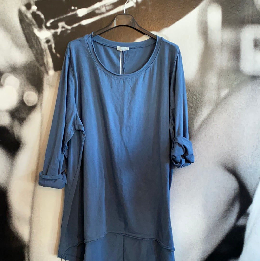 T - Shirt, Langarm ,uni