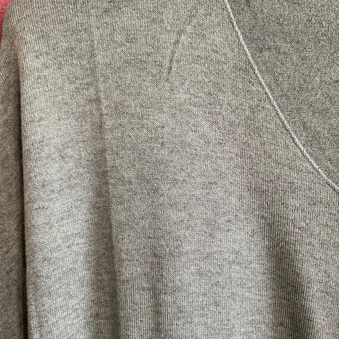 Shirt , Feinstrick, uni, mit V - Ausschnitt