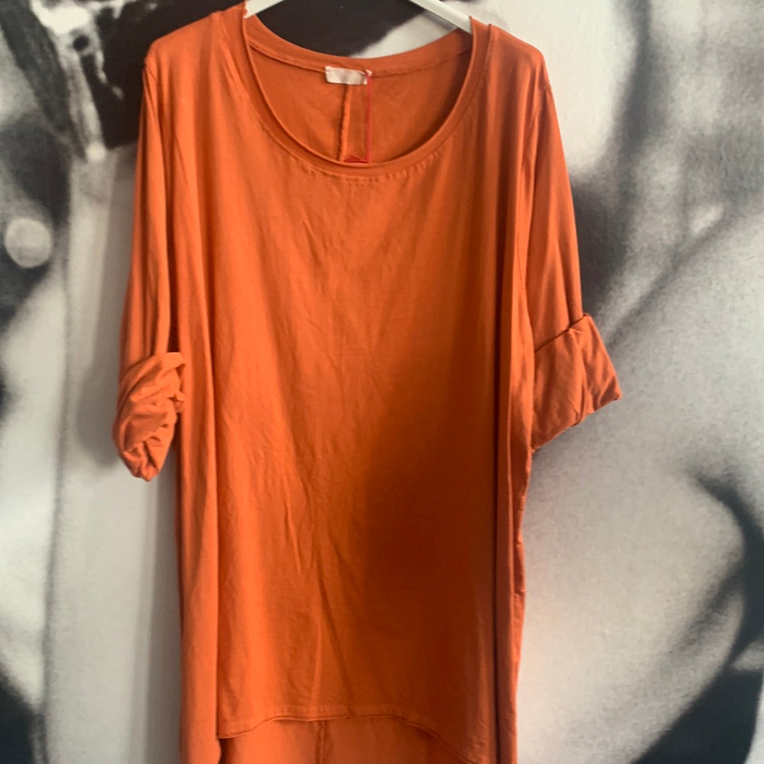 T - Shirt, Langarm ,uni