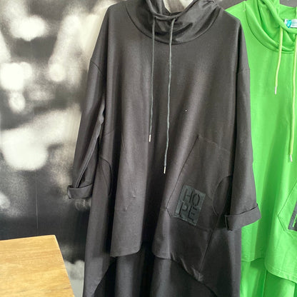 Hoodiekleid, Longshirt, Shirt