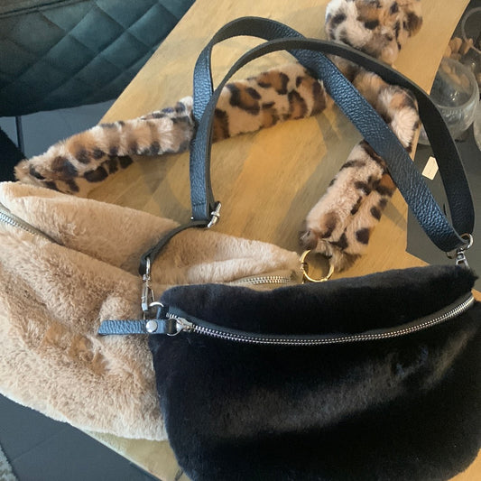 Tasche/Cross Bag, Kunstfell