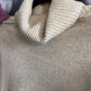 Strickpulli , Rollkragen, Viskosemix