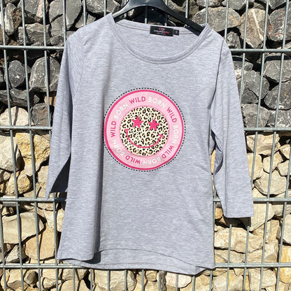 Shirt , T -Shirt , Langarm,Wild Born