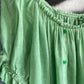 Tunika, Bluse, mit Carmenausschnitt