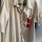 Kleid, Hemdblusenkleid, Leinen