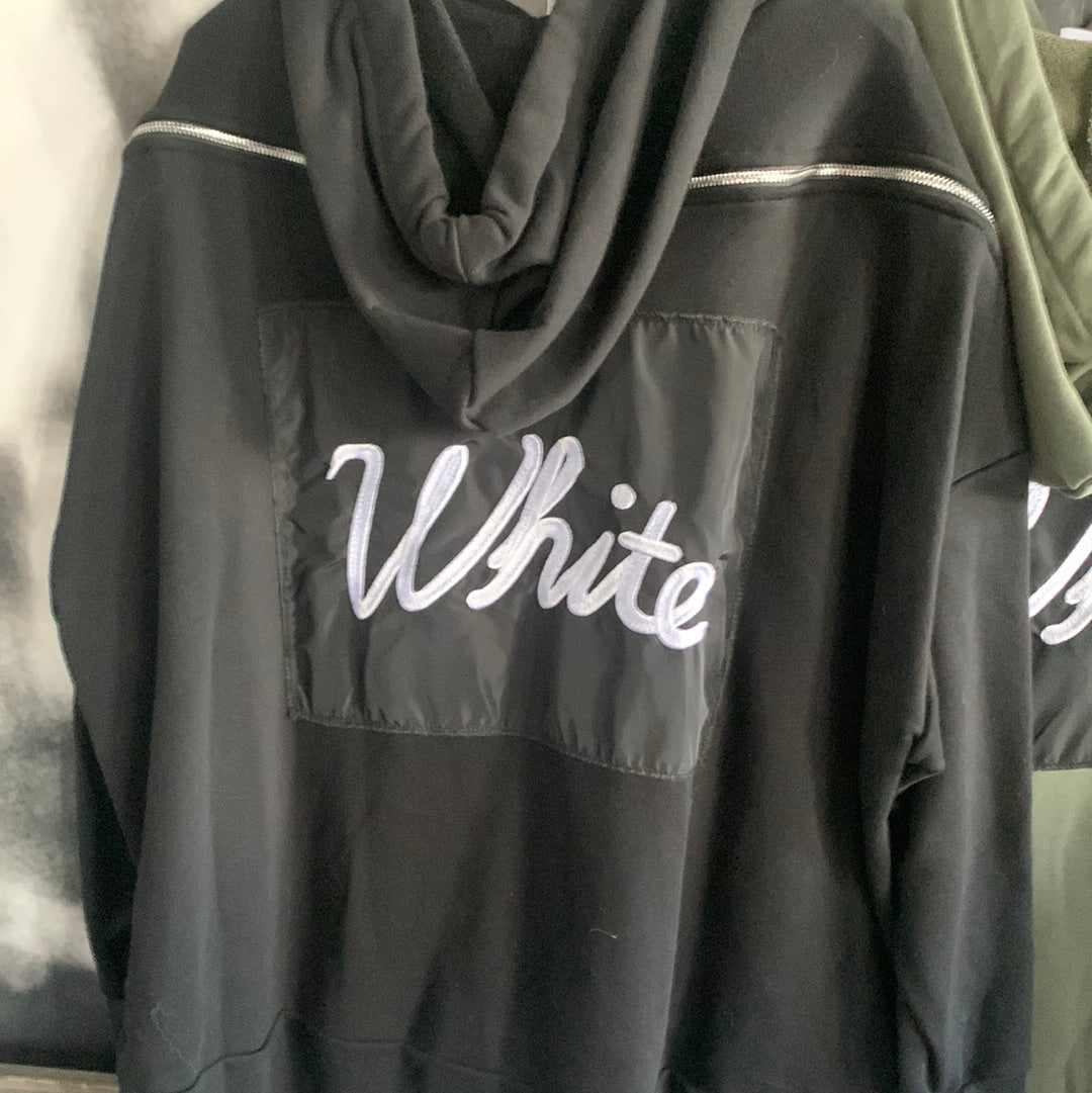 Hoodie, White, Shirt „mit Kapuze “ uni BiG