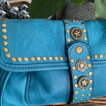 Tasche ,Handtasche, mit Nieten