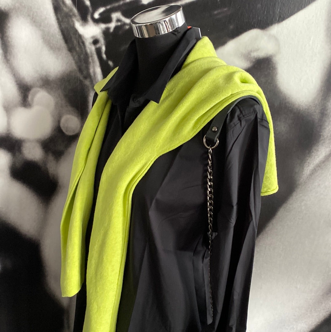 Hemdbluse , Bluse schwarz,Emily van den Bergh