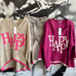Strickpulli Happy
