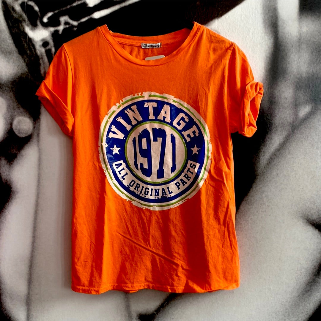 T - Shirt Vintage 1971