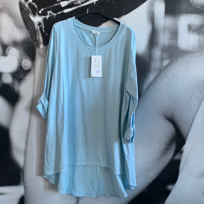 T - Shirt, Langarm ,uni