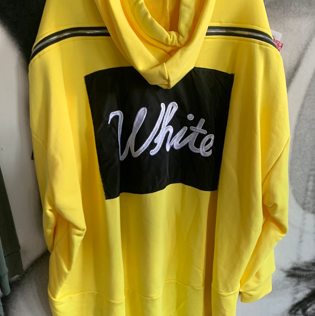 Hoodie, White, Shirt „mit Kapuze “ uni BiG
