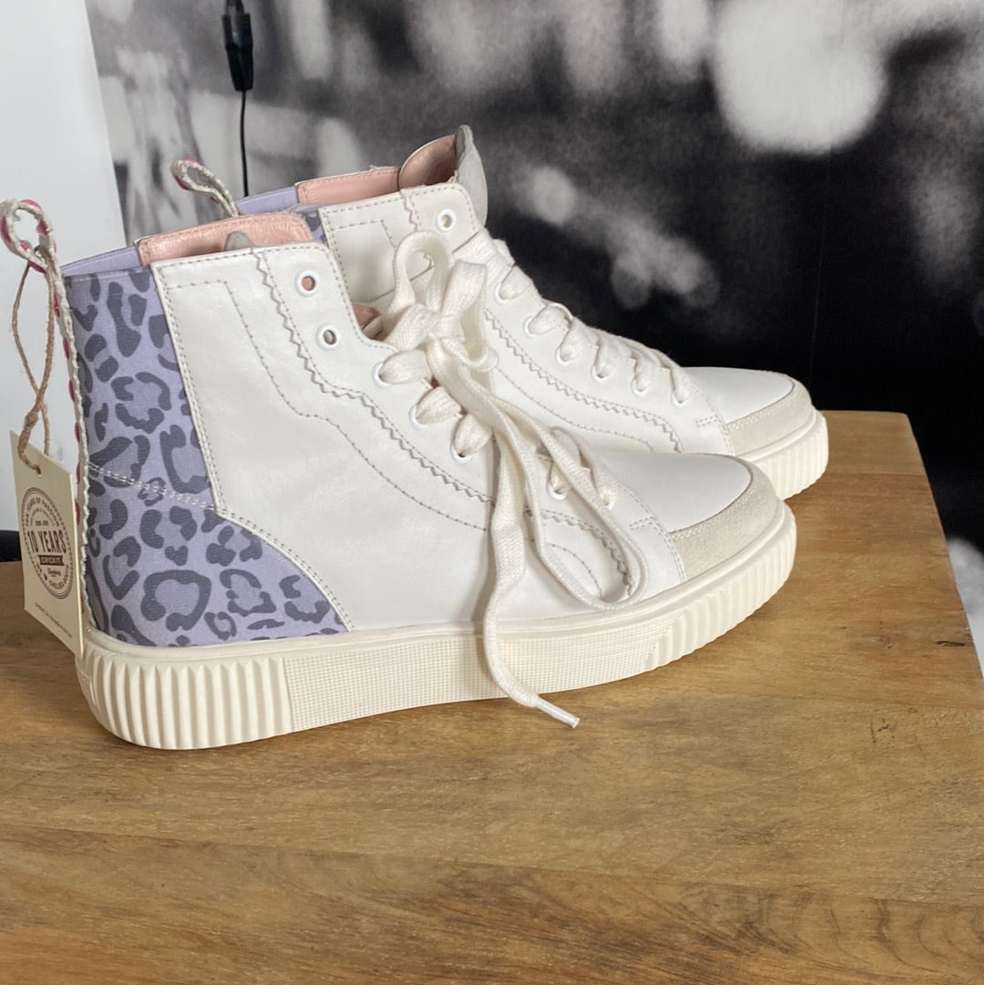 Schuhe / Sneaker, Crickit, weiss/ Leo