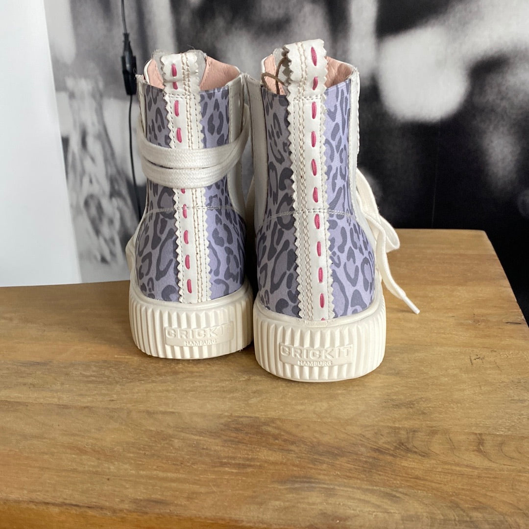 Schuhe / Sneaker, Crickit, weiss/ Leo