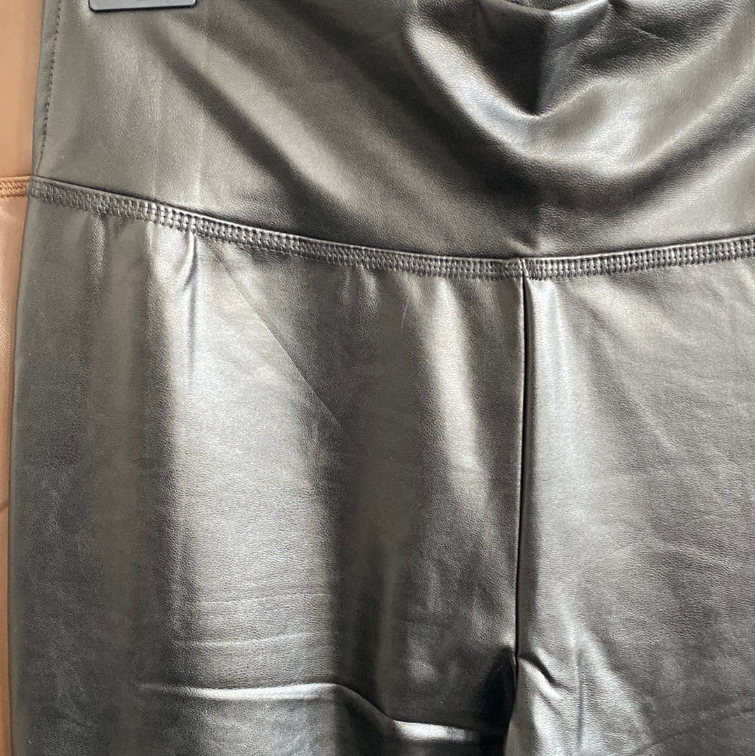 Lederleggings , Leggings , ( Fakeleder )